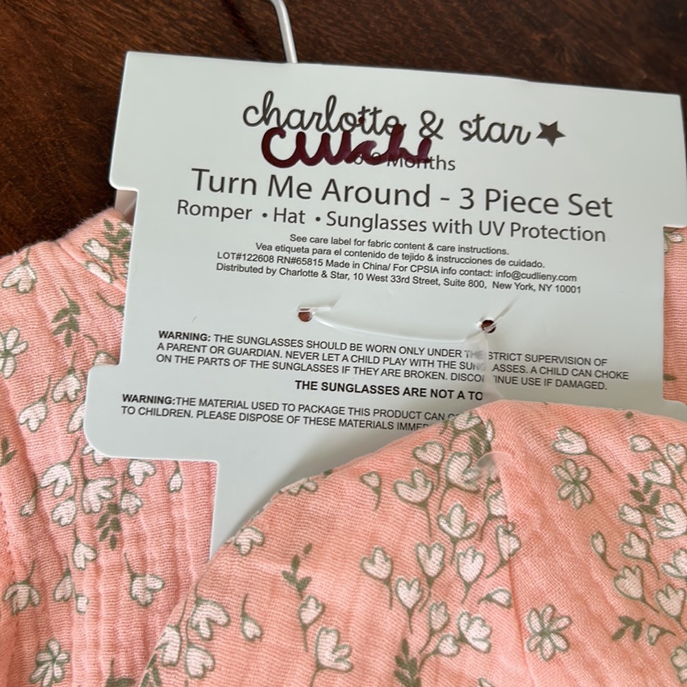 New Charlotte&Star 3pc Set - Picture 5 of 6